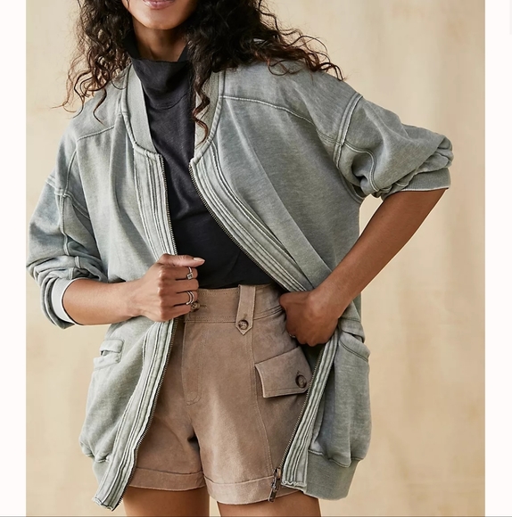 Free People Jackets & Blazers - New $148 Robbie Bomber by Free People